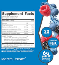 suplemento de cetonas exógenas Ketologic