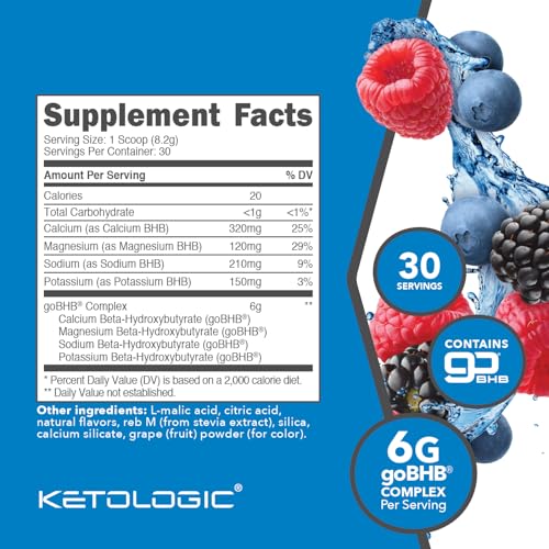 suplemento de cetonas exógenas Ketologic