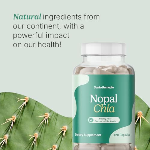 Suplemento de chía y nopal