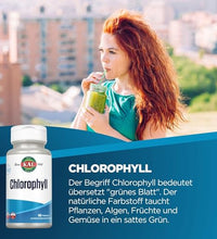 suplemento de clorofila KAL para detoxificación
