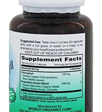 Suplemento de clorofila natural