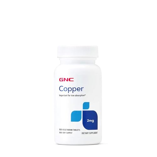 suplemento de cobre 2mg GNC