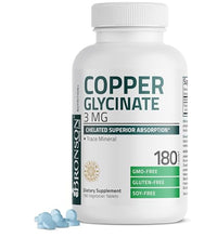 suplemento de cobre Bronson 3mg