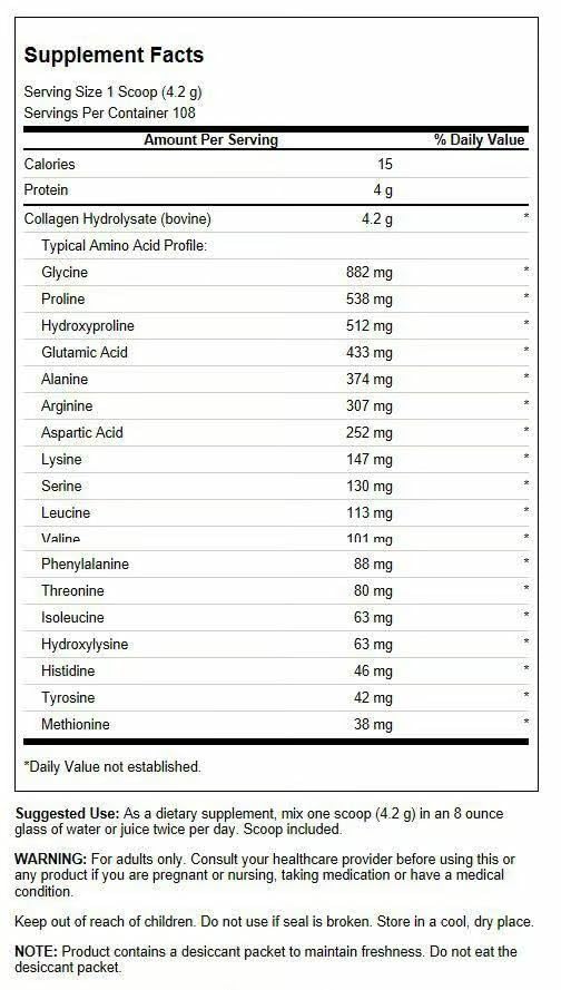 suplemento de colágeno para articulaciones fuertes