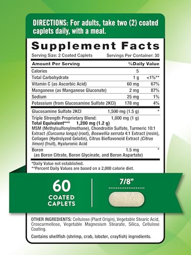 Suplemento de condroitina con cúrcuma