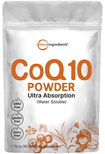 Suplemento de COQ10 para energía
