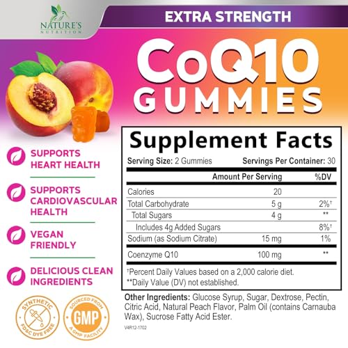 suplemento de CoQ10 para salud del corazón