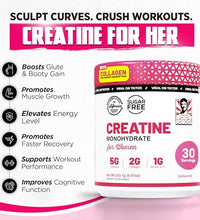 suplemento de creatina con colágeno