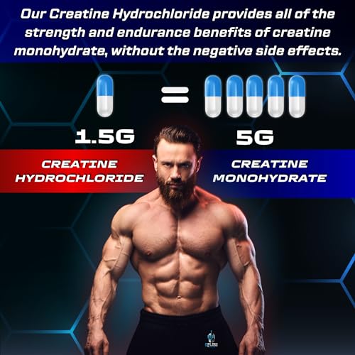 Suplemento de creatina HCL para resistencia