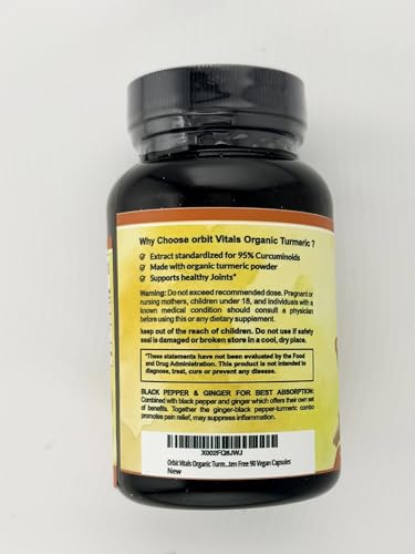Suplemento de cúrcuma con jengibre natural