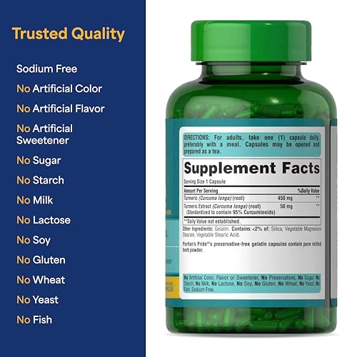 Suplemento de cúrcuma para la salud