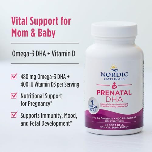 Suplemento de DHA para desarrollo cerebral