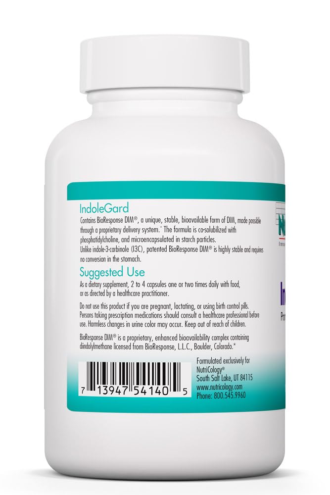 Suplemento de DIM e indol-3-carbinol