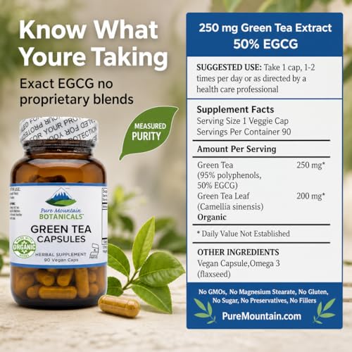 suplemento de EGCG natural