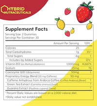 suplemento de energía natural y saludable