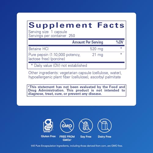 suplemento de enzimas digestivas Pure Encapsulations