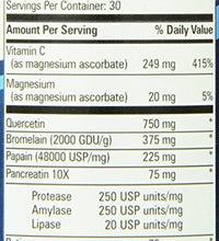 suplemento de enzimas QB-Zyme Pro natural