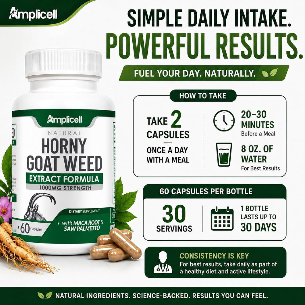 Suplemento de Epimedium 1000 mg