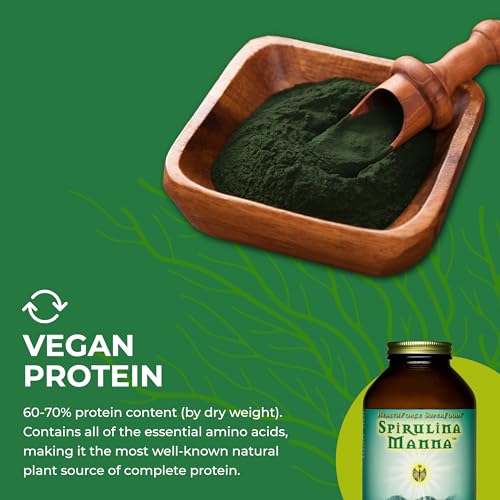 suplemento de espirulina para veganos