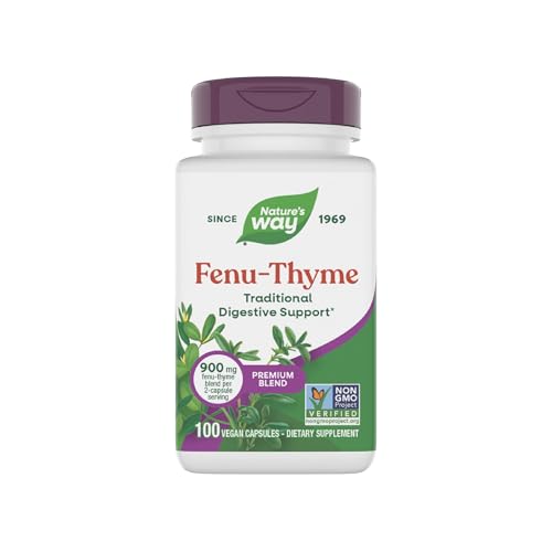 suplemento de fenu-thyme natural