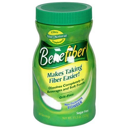 suplemento de fibra Benefiber para digestión
