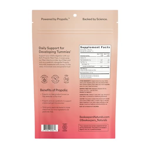 Suplemento de fibra con miel natural