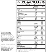 suplemento de fibra y vitaminas esenciales