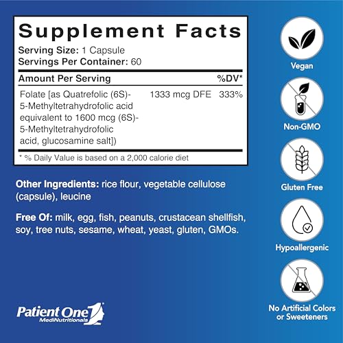 Suplemento de folato para salud cerebral