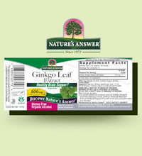 Suplemento de Ginkgo Biloba natural