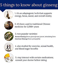 suplemento de ginseng natural