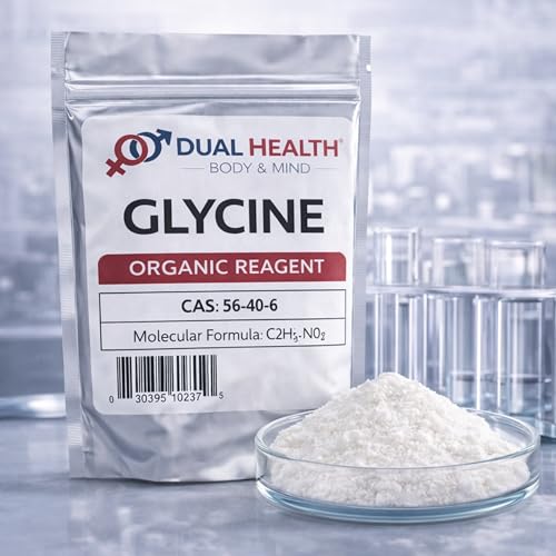 Suplemento de glicina para relajación profunda