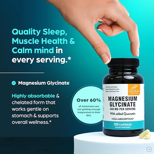 Suplemento de glicinato de magnesio