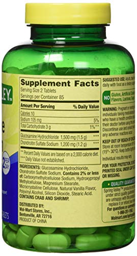 suplemento de glucosamina triple fuerza