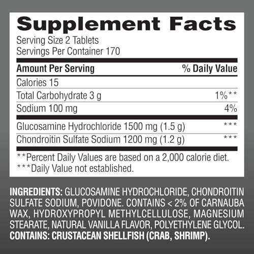 suplemento de glucosamina triple fuerza