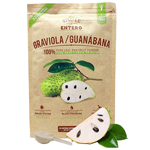Suplemento de graviola en polvo natural