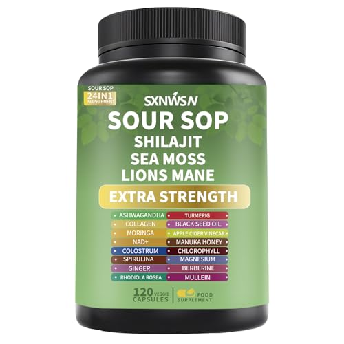 Suplemento de graviola para antioxidantes