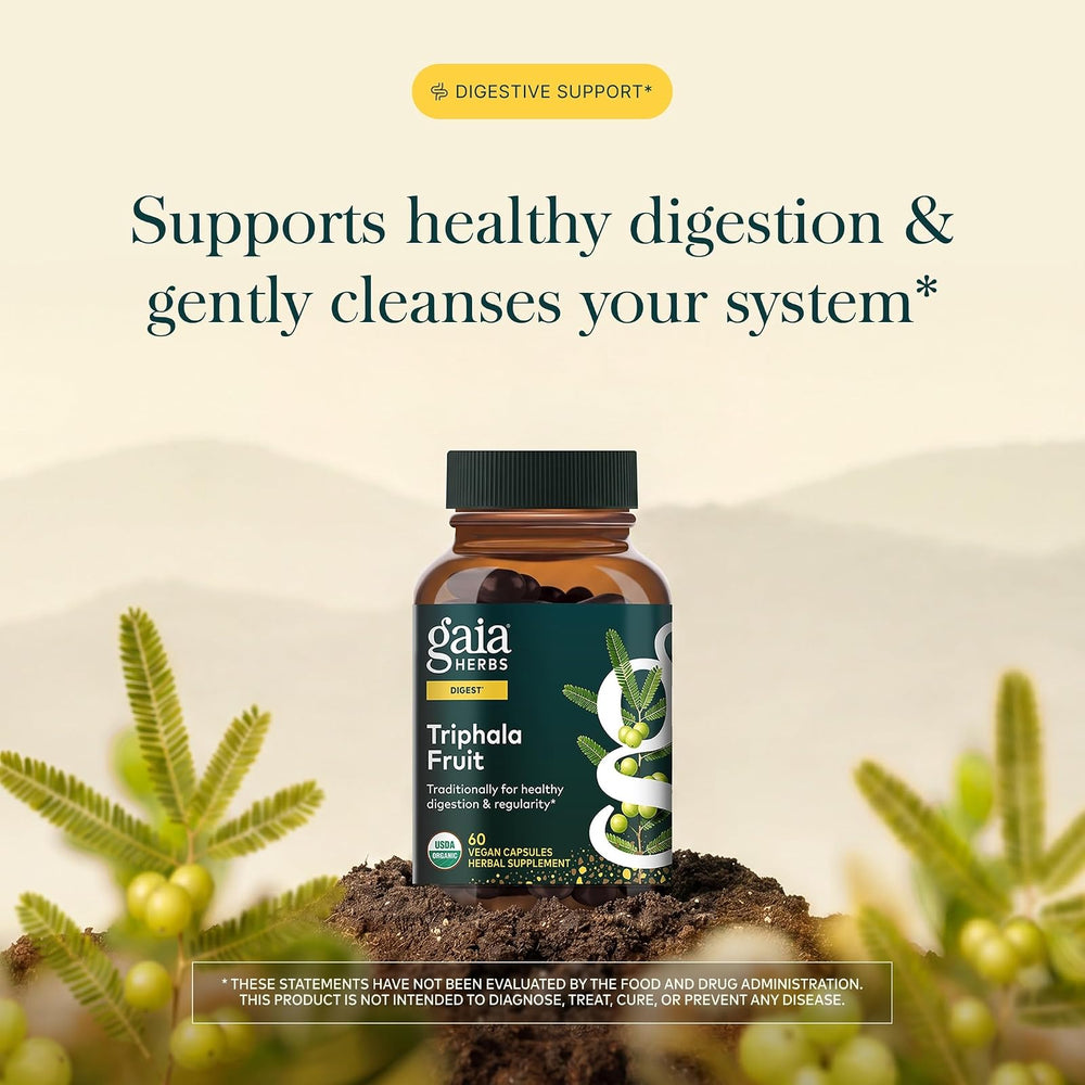 Suplemento de hierbas Triphala