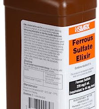suplemento de hierro en botella de 16oz
