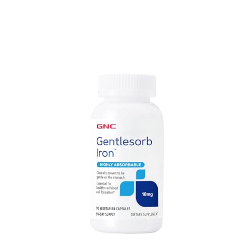 suplemento de hierro GNC para energía