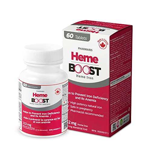 Suplemento de hierro Hemeboost para mujeres