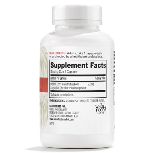 Suplemento de hongo medicinal