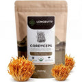 suplemento de hongos cordyceps orgánico