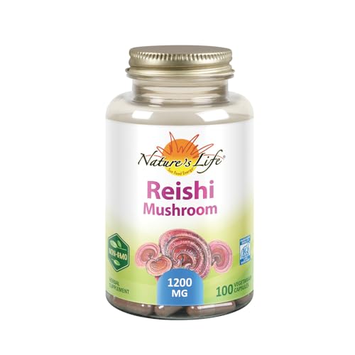 Suplemento de hongos Reishi para energía