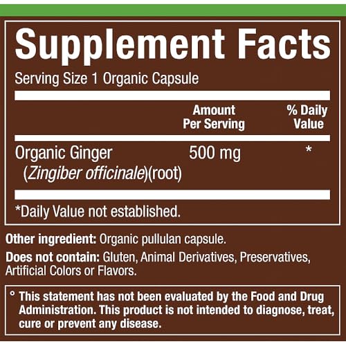 suplemento de jengibre natural 500 mg