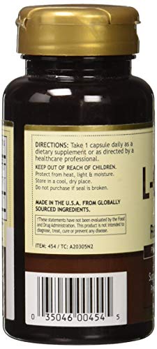 suplemento de L-CARNITINA 250 MG