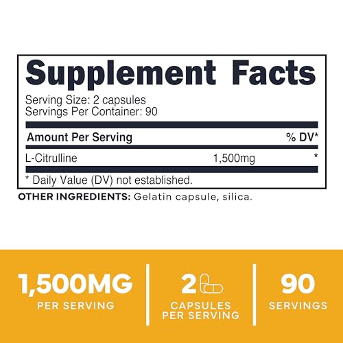 suplemento de L-Citrulina sin OGM