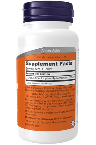 Suplemento de L-Lisina para salud