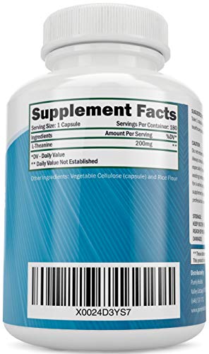 Suplemento de L-Theanine para relajación