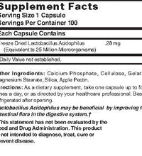 suplemento de lactobacillus acidophilus para bienestar digestivo