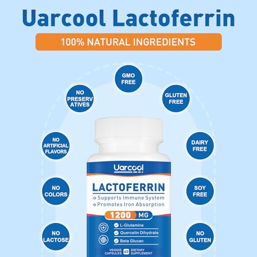 Suplemento de lactoferrina para bienestar